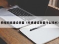 邵阳县教程网站建设需要（网站建设需要什么技术）
